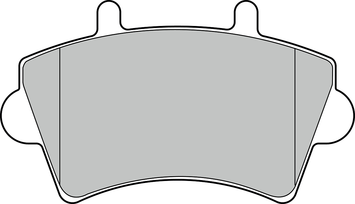 Jeu de 4 plaquettes de frein VALEO ref. 301537